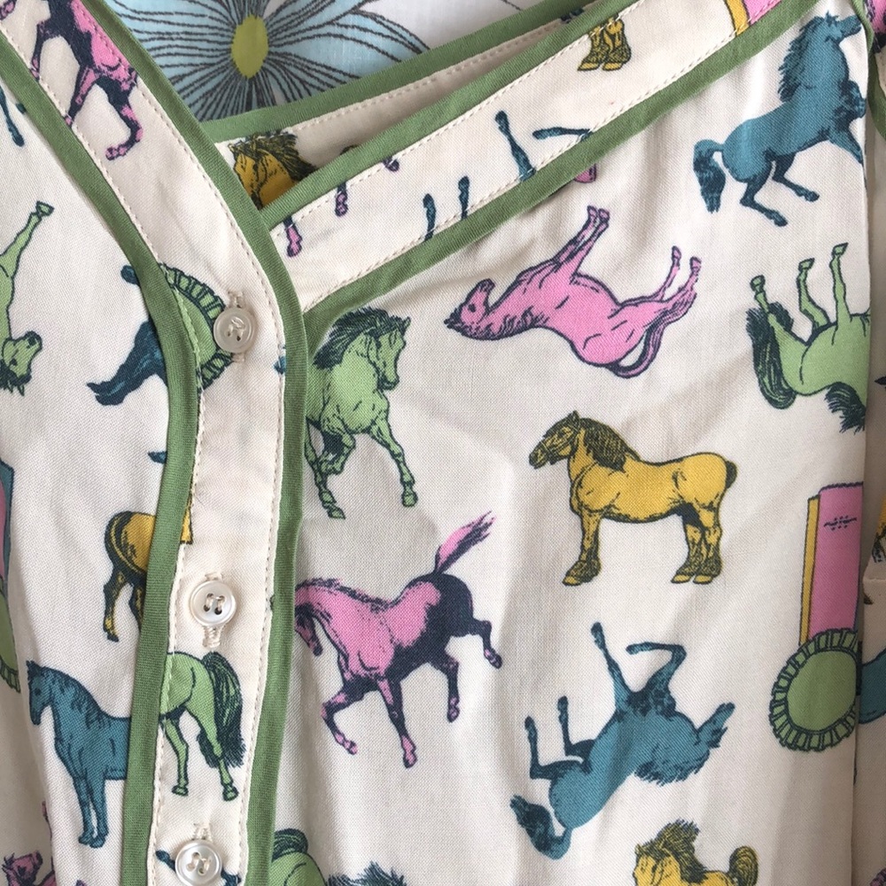 Modcloth Horse Blouse